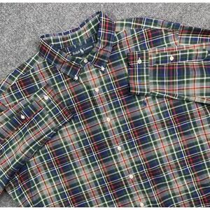 Ralph Lauren Shirt Men's XXL Classic Fit Plaid  Long‎ Sleeve Button Up